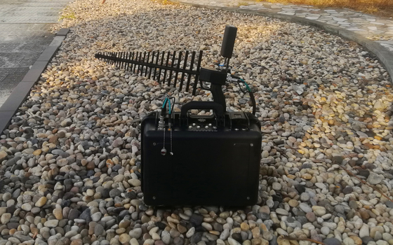 800MHz Backpack Drone Jammer With 5km Jamming Range And 7 Frequency Bands
